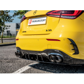 Pot d'échappement arrière Inox sortie Carbon Shot Mercedes Classe A(177) AMG A35 4-MATIC (225kW) 2018 - Aujourd'hui