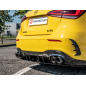 Pot d'échappement arrière Inox sortie Carbon Shot Mercedes Classe A(177) AMG A35 4-MATIC (225kW) 2018 - Aujourd'hui