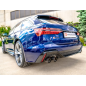 Tube intermédiaire + échappement arrière duplex sortie Carbon Shot Audi RS6 (F2) 4.0TFSI (441KW) 2020 - Aujourd'hui