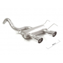 Posteriore inox con terminali centrali 2 / 102 mm Sport Line Abarth 1.4TJET (99/118kW) 07/2008 - 2016
