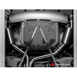 Pot d'échappement arrière Audi A5 (typ 8T) Sportback Quattro 2.0TFSI (155kW) 2008 - 2013