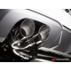 Silencieux d'échappement arrière en inox Audi A3 (typ 8V/8VA) Sportback 1.5TSI (110kW) 2017 - 2018
