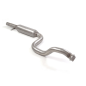 Silencieux central en inox Audi A3 1.6 (74/75KW) 09/1996 - 06/2003