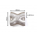 Compensateur INOX X-Pipe diamètre 64,5 mm Ragazzon