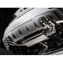 Silencieux d'échappement arrière en inox Audi A3 (typ 8V/8VA) Sportback 1.5TSI (110kW) 2017 - 2018