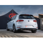 Pot d'échappement arrière en inox Volkswagen Golf Mk7.5 / 1.0TSI (81kW) 2017 - 2018