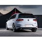 Silencieux arrière en inox sortie ronde Volkswagen Golf Mk7.5 / 1.0TSI (81kW) 2017 - 2018