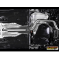 Silencieux intermédiaire en inox Volkswagen Golf Mk7.5 / 2.0TSI GTi TCR (213kW) 70 mm 2019 - 2020