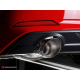 Silenceux arrière en inox Audi A5 (F5) Coupè Quattro 2.0TFSI (185kW) 2016 - 2018
