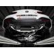 Silencieux d'échappement arrière en inox BMW Serie 1 F20 116i (80kW - B38) 2015 - 2019