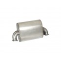 Silencieux arrière en inox Ferrari F430 4.3 V8 (360KW) 2004 - 2009