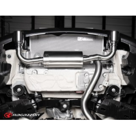 Silencieux d'échappement arrière en inox BMW Serie 1 F21 118i (100kW - B38) 2015 - Aujourd’hui