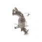 Catalyseur sport + Tube suppression FAP INOX Alfa Romeo Stelvio 2.2 Turbo Diesel Q4 (132kW) 2017 - 2018