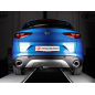 Silencieux arrière duplex en inox Alfa Romeo Stelvio 2.2 Turbo Diesel Q4 (132kW) 2017 - 2018