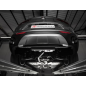 Sortie d'échappement ronde Carbon Shot en inox Alfa Romeo Stelvio 2.2 Turbo Diesel Q4 (132kW) 2017 - 2018