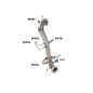 Tube suppression catalyseur + FAP en inox Fiat Doblò (typ 263) 1.6MJT (88kW) 2015 - 2018