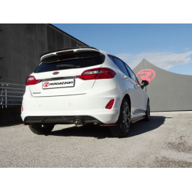 Silencieux d'échappement arrière en inox Ford Fiesta Mk8 1.1 (63kW) 2017 - 2019