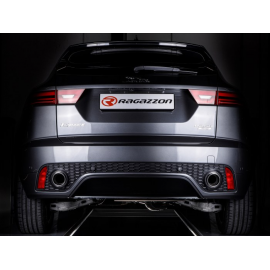 Silencieux arrière en inox Jaguar E-Pace P250 2.0 i4 (183kW) AWD 2018 - Aujourd’hui