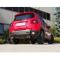 Pot d'échappement arrière 2 sorties en inox Jeep Renegade 1.3 T4 (110kW) 2018 - Aujourd’hui