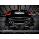 Tube intermédiaire + Silencieux arrière 2 sorties en inox BMW M2 / F87 Coupè Competition 3.0 (302kW) 2018 - Aujourd’hui