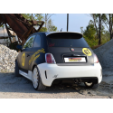 Endrohr Gruppe N n Edelstahl mit zentralem ER ABARTH 695 1.4 T-JET (132 / 140KW) Ø63.5mm 2009 - 2016