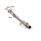 Tube suppression catalyseur + FAP en inox BMW Serie4 F32(Coupè) 418D (110kW - B47) 2015 - Aujourd’hui Tube suppression catalyseur + FAP en inox BMW Serie4 F32(Coupè) 418D (110kW - B47) 2015 - Aujourd’hui