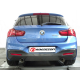 Silencieux arrière duplex en inox BMW Serie1 F20 118i (125kW - N13) 2011 - 2015