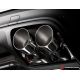 Sortie d'echappement en inox Porsche Cayenne (PO536) 3.0 V6 (250kW) 2019 - Aujourd’hui