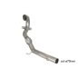 Tube suppression catalyseur groupe n en inox Skoda Octavia Mk3 (typ 5E) RS 2.0TSI (180kW) 2017 - 2018