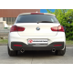 Silencieux arrière duplex en inox BMW Serie F20 120i (135kW-B48) 2016 - 2019