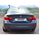 Silencieux arrière duplex en inox BMW Serie 3 F30 (Sedan) 316D (85kW) 2012 - 2015