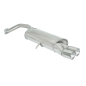 Posteriore inox Alfa Romeo 166 3.0 24V (166kW) 1998 - 2007
