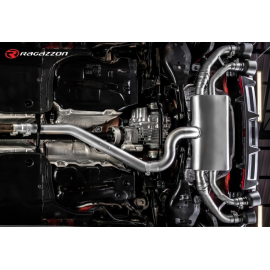 Pot d'échappement arrière en inox Audi S3 Sportback Quattro 2.0TFSI (228kW) 2020 - Aujourd’hui