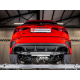 Pot d'échappement arrière en inox Audi S3 Sportback Quattro 2.0TFSI (228kW) 2020 - Aujourd’hui