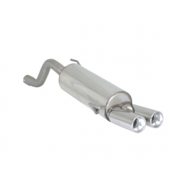 Posteriore inox con terminali rotondi Abarth GRANDE PUNTO 1.4 TJET KIT ESSEESSE (132KW) 10/2007 - Oggi