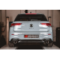 Silencieux arrière duplex en inox Volkswagen Golf Mk8 1.5TSI - 1.5eTSI (96kW - NO Multilink) 12/2019 - 2024