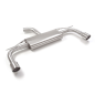 Silencieux arrière duplex en inox Volkswagen Golf Mk8 2.0GTi (180kW) 70mm 2020 - 2024