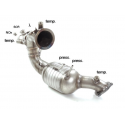 Catalyseur + tube suppression FAP en inox AUDI A7 (typ 4G) 3.0TDi V6 (160kW) 2014 - 2017