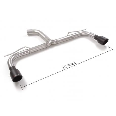Tube arrière groupe n en inox Volkswagen Golf MK8 1.5TSI - 1.5eTSI (110kW - Multilink) 12/2019 - Aujourd'hui
