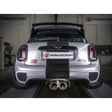 Silencieux arrière group n en inox Mini F56 Cooper S 2.0 (141kW) 2014 - 2018