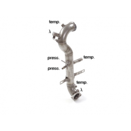 Tube suppression catalyseur + tube suppression  filtre à particulesJeep Renegade 2.0Mjet 4WD (103kW) 2014 / 2020