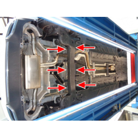 Silencieux arrière duplex en inox Mercedes Classe A(W177) A200 (120kW Assale rigido) 05/2018 - Aujourd'hui