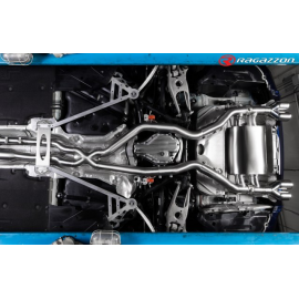 Tube intermediaire + Silencieux arrière en inox BMW M4 F82(Coupè) 3.0 Competition (331kW) 2016 - 2020