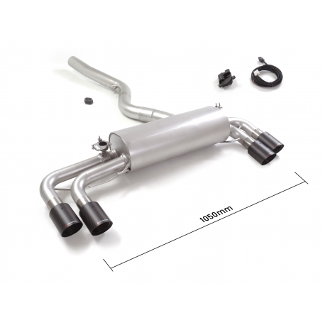 Silencieux arrière duplex en inox BMW Série 3 G21(Touring) 330i (190kW) 2019 - 2024