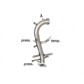 Tube suppression catalyseur + tube suppression filtre à particules Alfa Romeo 159 2.0JTDm (100kW) + Sportwagon 2010 - 2013