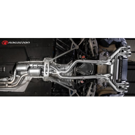 Tube intermediaire + Silencieux arrière en inox BMW M2 F87 Coupé CS 3.0 (331kW) 2020 - Aujourd’hui