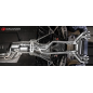 Tube intermediaire + Silencieux arrière en inox BMW M2 F87 Coupé CS 3.0 (331kW) 2020 - Aujourd’hui
