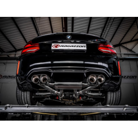 Tube intermédiaire + Silencieux d'échappement arrière en inox BMW M2 F87 Coupé CS 3.0 (331kW) 2020 - Aujourd’hui
