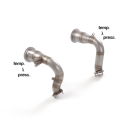 Tube suppression catalyseur en inox Audi RS Q8 (typ F1 - 4M) 2018  4.0 V8 (441kW) 2019 - Aujourd'hui
