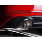 Silencieux arrière duplex en inox Audi A5 (typ F5) 2016 Coupé Quattro 45TFSI (180kW) 2019 - 2021